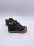 Naturino cocoon suede black-platiunum